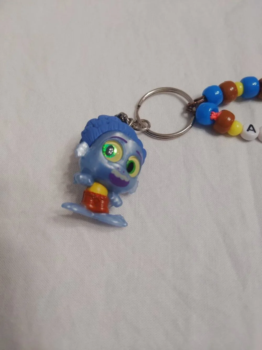Disney Doorable Alberto Sea Monster  Handmade Keychain